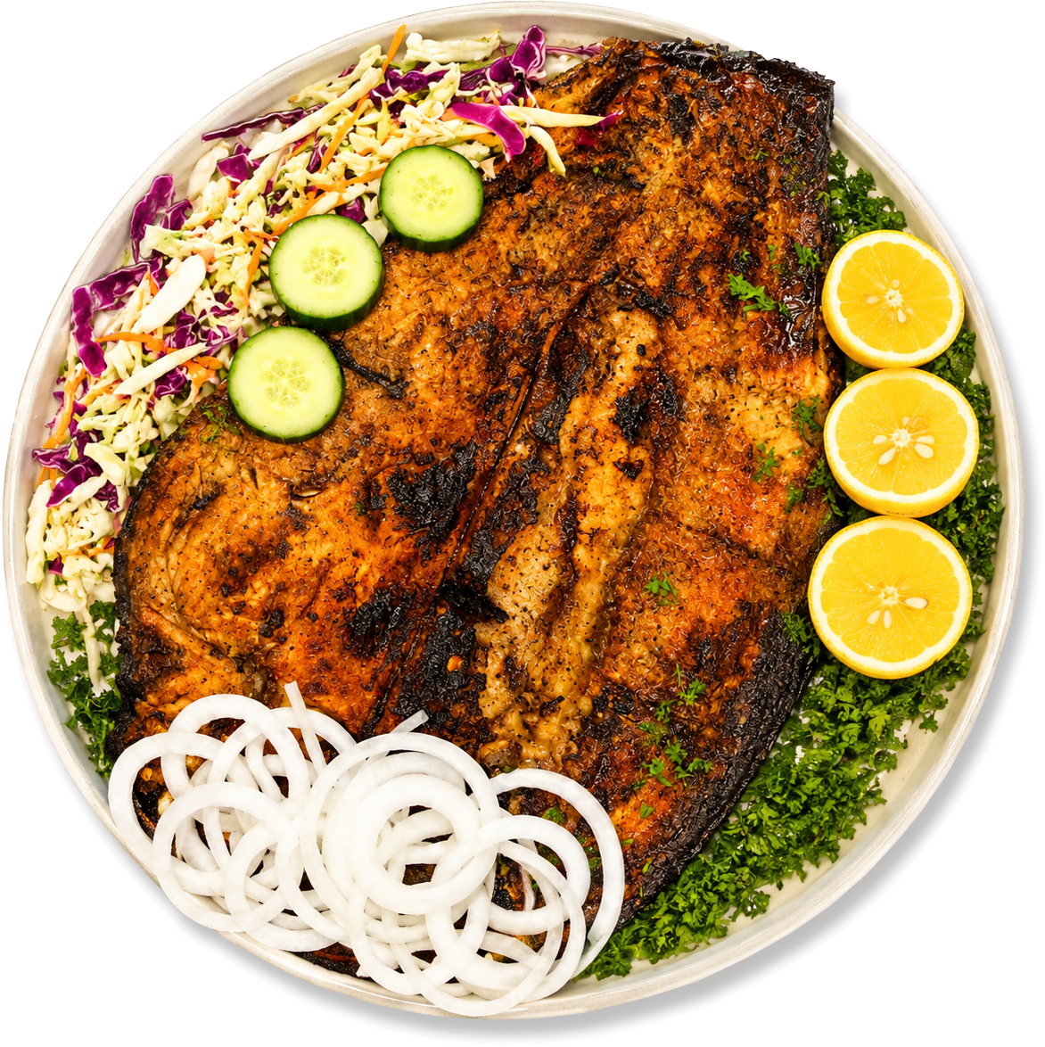Iraqi fish dish