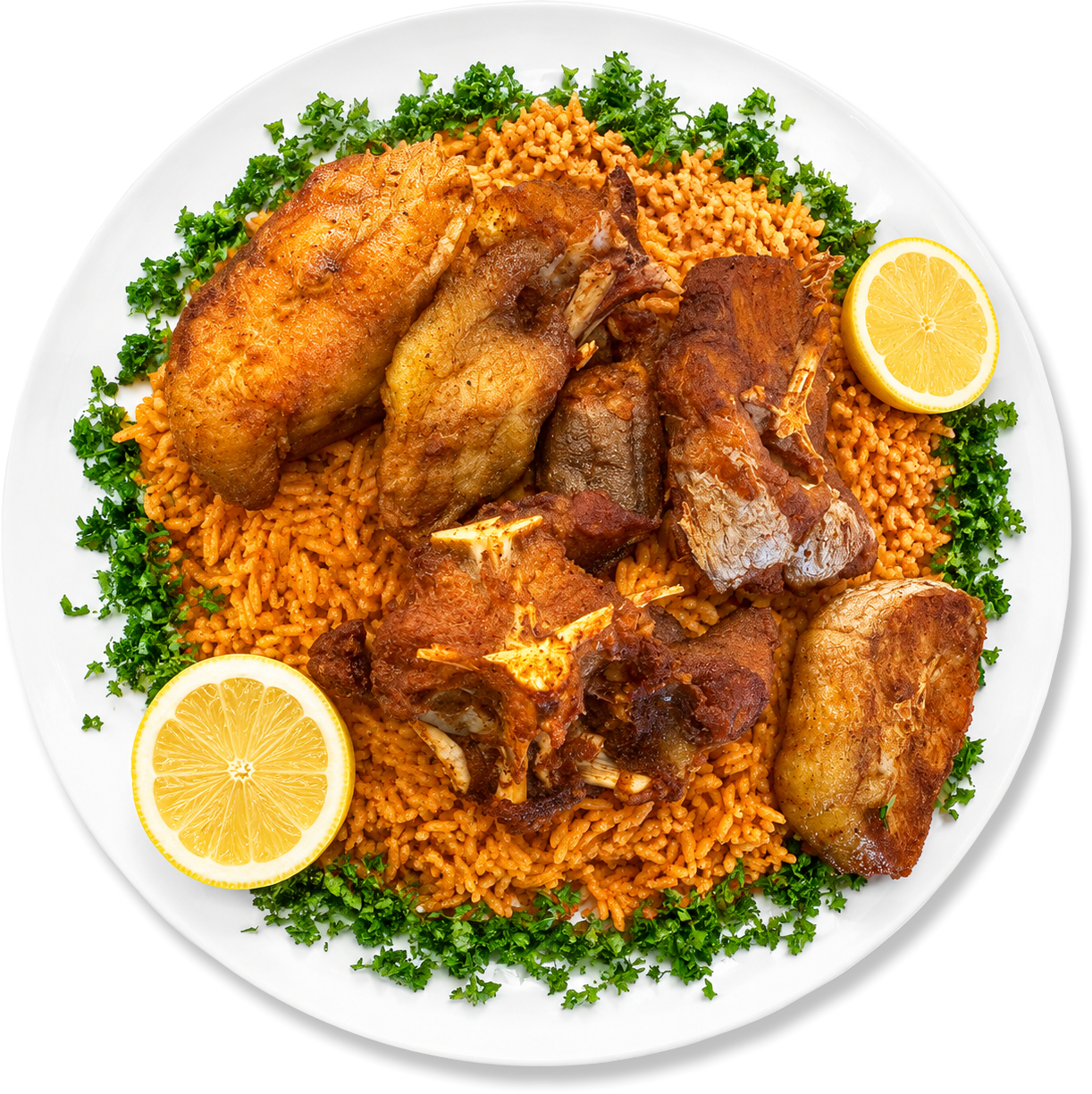 Traditional masgouf